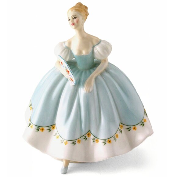 ROYAL DOULTON England Figurine "FIRST DANCE" (Michael Doulton exclusive) - Picture 3 of 16